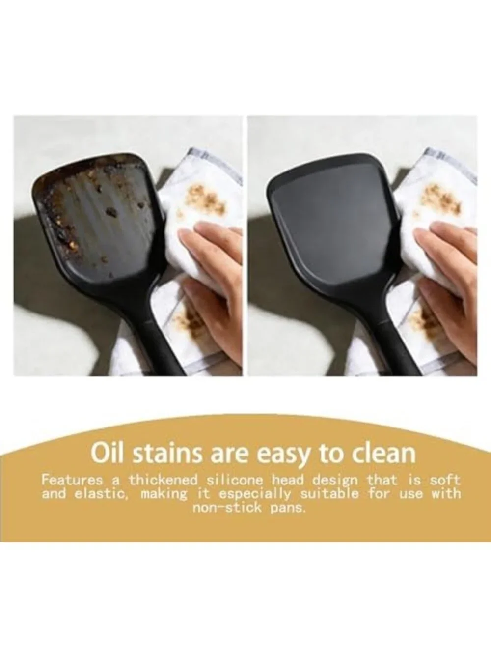 12-Piece BPA-Free Silicone Cooking Utensils Set - Heat Resistant & Non-Stick